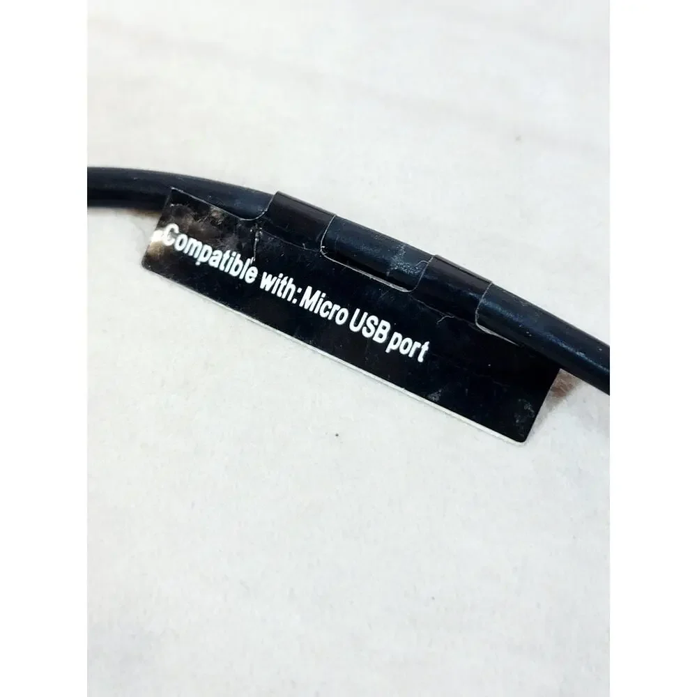 OEM Verizon Coiled Car Charger Vehicle DC Power Adapter Micro USB MICUSBVPC